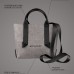 Дизайнерская сумка mini tote bag из коллекции "TWEED" светлого цвета купить в Минске или Москве
