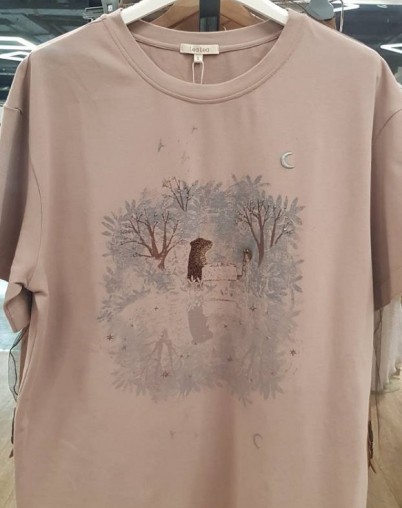 Футболка LEA LEA с принтом 2751