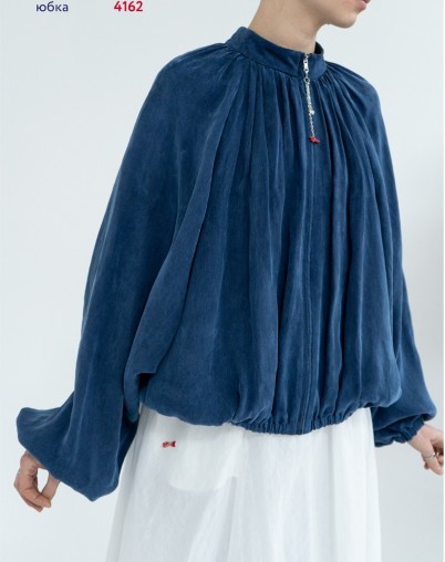 Бомбер Lea Lea в синем цвете 