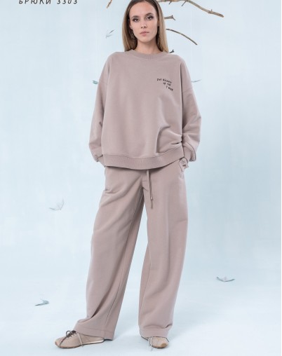 Свитшот LEA LEA в цвете капучино 