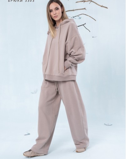 Брюки LEA LEA в цвете капучино