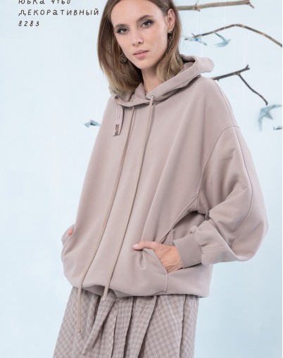 Свитшот LEA LEA в цвете капучино 