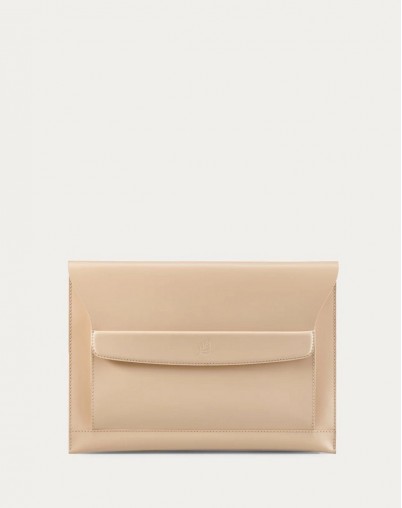 Business Clutch 14" бизнес клатч бренда Panaskin в светлом цвете 