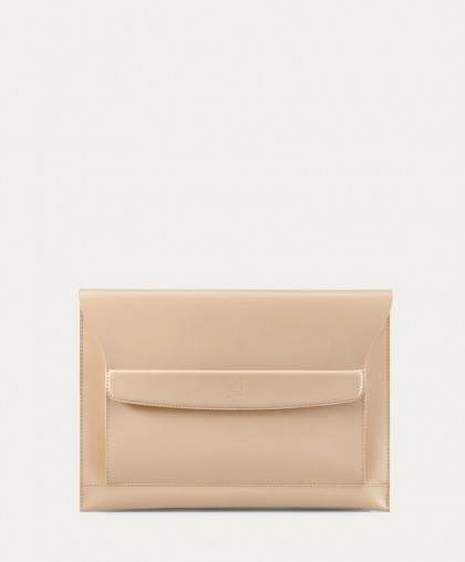 Business Clutch 14" бизнес клатч бренда Panaskin в светлом цвете  Business Clutch 14" бизнес клатч бренда Panaskin в светлом цвете