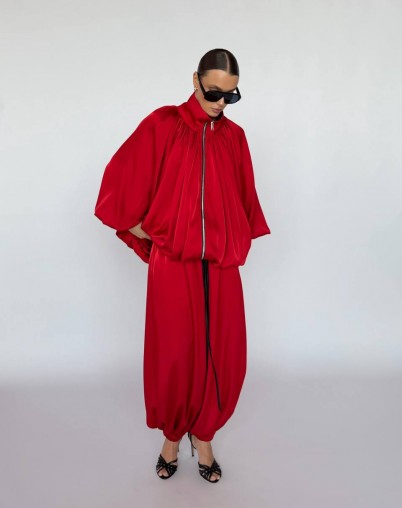 Блуза алого цвета VARVARA TREND